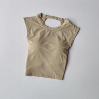 Top deportivo push-up para mujer, sexy, con espalda descubierta, para fitness, yoga, transpirable, para correr, gimnasio, para mujeres activas - details 0