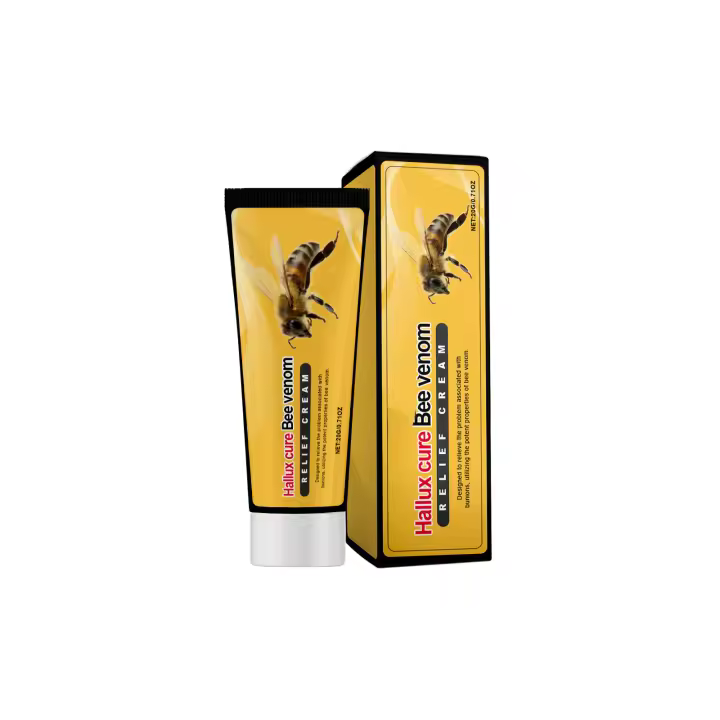Crema de Pies con Veneno de Abeja, Hidratación Diaria, Limpieza de Pies, Cuidado Suave de Pies a base de Plantas - 1