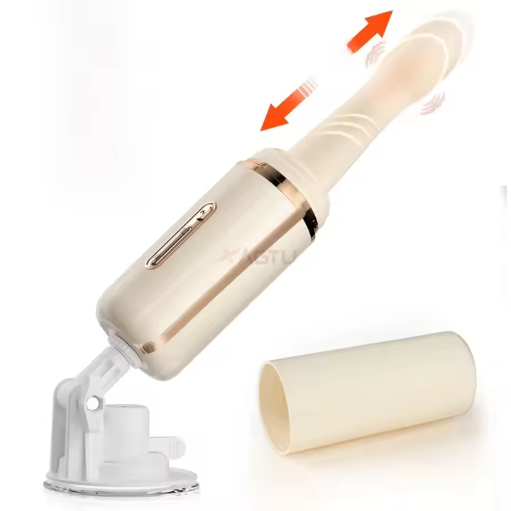 Leten Juguete Sensorial Automático para Autoestimulación Femenina Punta de Caza Telescópica Electromecánica - 1