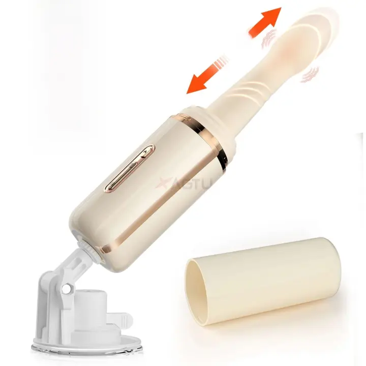 Leten Juguete Sensorial Automático para Autoestimulación Femenina Punta de Caza Telescópica Electromecánica - 1