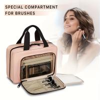 Bolsa de cosméticos con gancho, bolsa de almacenamiento de viaje, bolsa de lavado de moda - details 4