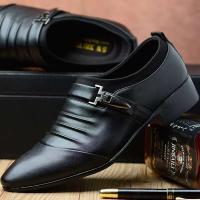 Zapatos planos con logo para hombre, informales, de cuero limpio, hechos a mano, 2024 - details 2