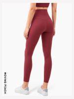 Pantalones largos de Yoga para mujer, pantalones deportivos ajustados, BLB, melocotón móvil - details 17