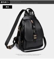 Mochila De Estilo Vintage para mujer, morral de piel sintética suave, informal, a la moda - details 24