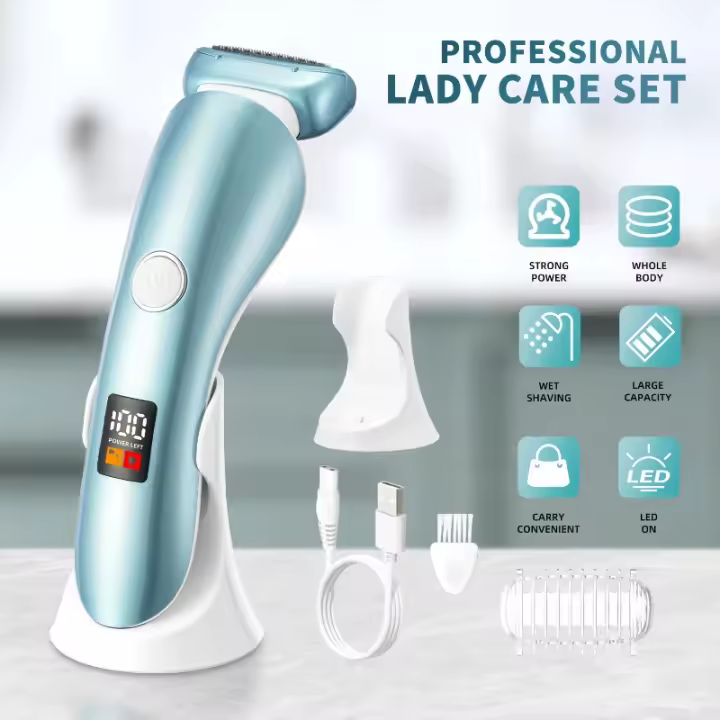 Accesorios de Eliminación de Vello Eléctrico Cortador de Vello de Axila para Mujeres - 1