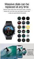 Reloj inteligente de grado médico 2025 para hombres, tratamiento láser, tres ECG altos + PPG, glucosa en sangre, temperatura corporal, llamada BT, relojes inteligentes de salud - details 4