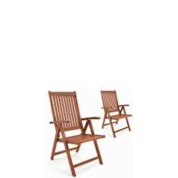 Mesa de jardín de madera de acacia FSC ®   Mesa auxiliar plegable de 46x46cm para exterior, balcón o terraza - details 8