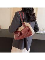 BINGMEI 2025 color a juego PU retro personalizado diario viajero pequeño bolso simple bolso de mujer bolso de hombro bolso de mensajero - details 4