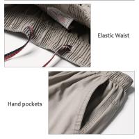 Pantalones Cargo para Hombre Ropa de Trabajo de Algodón para Primavera y Verano - details 16