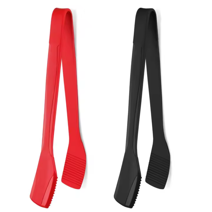 Pinzas de silicona para cocina, 2 piezas, 11 pulgadas, para servir, para tostadas, ensalada - 1