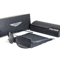 2025 POLICER Gafas de Sol Pilot para Hombre UV400 Polarizadas, Regalo Familiar para Viajes y Piscina, Diseño Retro Italiano - details 4