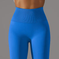 Leggings de yoga sin costuras para mujer, ropa deportiva de entrenamiento, pantalones deportivos de cintura alta - details 85