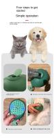 Cepillo para Mascotas Suave Estilizador UV para Perros y Gatos Accesorios para el Cuido del Cabello de Cachorros Hecho en China - details 10