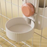 Cuenco de alimentación para gatos ajustable, práctico cuenco de agua extraíble de plástico para cachorros, jaula para perros Multicolor de gran capacidad, cuenco colgante para pájaros - details 8