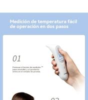 Termometro digital fiebre interior compresas posparto infrarrojos alpecin ataque gris resfriado bebe aspirador nasal - details 14