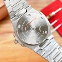 Reloj de cuarzo suizo para hombre, cronógrafo de lujo, de acero inoxidable, a la moda - details 4