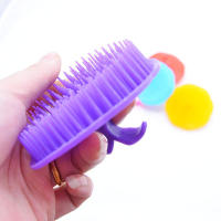 Cepillo de limpieza para mascotas, productos para mascotas, cepillo de plástico humeante para pelo de gato, limpio y limpio - details 3