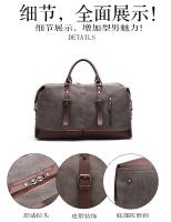 Bolsas de viaje de cuero de lona originales para hombres, bolsa de equipaje de mano, bolsa de lona, bolso de viaje grande, bolsa de fin de semana, envío directo - details 11