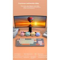 El nuevo K98 teclado bluetooth inalámbrico recargable sensación mecánica hombres y mujeres ordenador tableta oficina juego luminoso - details 7