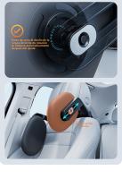 Almohada cervical para coche de 3 ejes |   Ganchos Dobles + Memoria Ortopédica |   Soporte Lumbar Ajustable |   Diseño Lateral para Dormir |   Universal para todos los coches |   Miravia España" - details 9