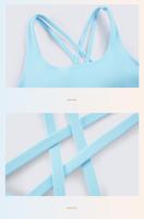SHINBENE-ropa interior cruzada de Yoga para mujer, sujetadores deportivos de alta resistencia a prueba de golpes, belleza, espalda - details 6