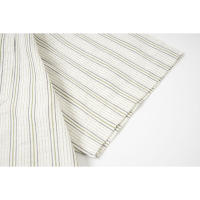 Polo de corte recto y holgado de marca de moda americana, tejido de doble brillo de puro algodón con logotipo bordado clásico, camisa de manga corta sin cuello para hombre, nueva camiseta informal de estilo veraniego para parejas - details 11