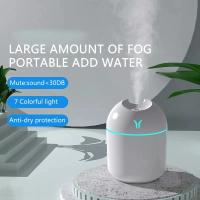 Mini Humidificador con Alimentación USB,Función de luz Nocturna y apagado automático,silencioso, para el hogar, Oficina y Coche - details 4