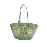 Bolso de Mano de Paja Tejido a Mano Bolso de Playa de Hombro para Vacaciones de Gran Capacidad - details 22