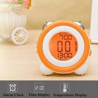 Bonito reloj despertador con luz nocturna, atenuación continua, Led, Digital, Control de programa inteligente para niños y niñas - details 15