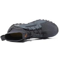 Zapatos acuáticos de secado rápido para hombre, zapatos para caminar en aguas arriba, zapatillas de agua transpirables de malla antideslizantes, calzado de escalada de alta calidad - details 7