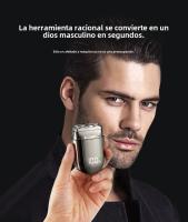 Nueva Maquinilla De Afeitar Eléctrica Hombres Recargable Mini Coche Compacto Portátil De Viaje Lavable - details 6