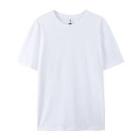 Camiseta de Algodón de Calidad 180 gsm Cuello Redondo Manga Corta Color Sólido - details 1