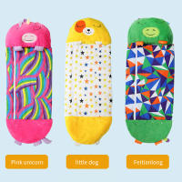 Saco de dormir de dibujos animados para niños, almohada de muñeca de felpa, saco de dormir de animales para niños y niñas, regalo de cumpleaños y Navidad - details 11