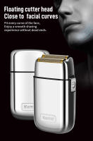 Afeitadora Eléctrica Profesional Portátil Mini Afeitadora de Barba para Hombres - details 1