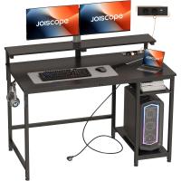 Escritorio de Ordenador con Soporte para Monitor Almacenamiento Reversible y Ganchos Para Juegos - details 20