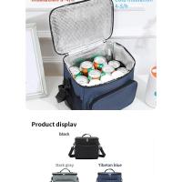 Bolsa aislante gruesa Oxford de hombro Manual de gran capacidad, bolsa de almuerzo para acampar, bolsa de pícnic al aire libre - details 7