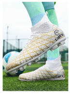 Zapatos de fútbol para hombres, botas de fútbol para niños jóvenes, tacos de fútbol transpirables, zapatos de fútbol antideslizantes, zapatillas de entrenamiento al aire libre - details 18