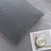 Fundas Almohada Microfibra Cepillada Color Sólido Juego de 2 para Cama Transpirable Suave y Lavable - details 3