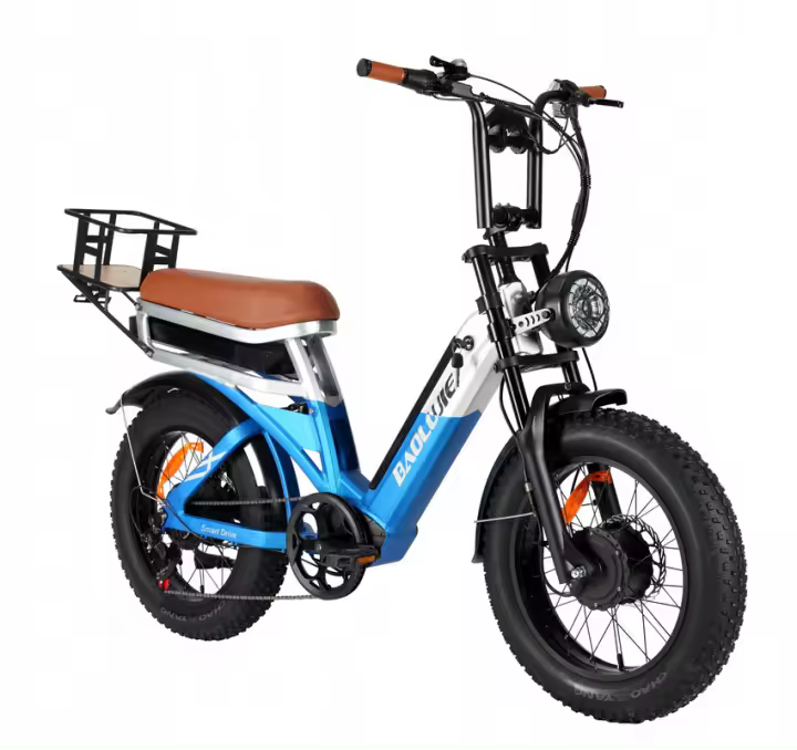 Baolujie DP2033 vehículo eléctrico 2000W 48V 30ah 18km motor doble azul - 1