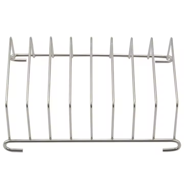 Rejilla de refrigeración para pan, soporte para tostadas, 2 piezas, 8 agujeros, rectangular, accesorios para freidora de aire, Organizador - 1