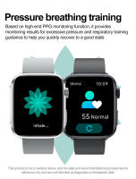 2025 Nuevo reloj inteligente para presión arterial de hombres, frecuencia cardíaca, detección de HRV IP68 Llamada Bluetooth impermeable para la salud de las mujeres (seguimiento menstrual) Reloj inteligente para modo deportivo de mujeres - details 14