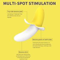 Leten-vibradores de plátano de silicona recargables de 12 frecuencias, estimulador de orgasmo para adultos, masturbador, Juguetes sexuales para Gay, Vagina, ano - details 3