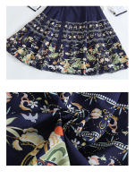 Conjunto de Falda Hanfu para Niñas Otoño 2025 Traje de Estilo Chino Antiguo para Actuaciones de Recitación Zapatos y Ropa - details 20
