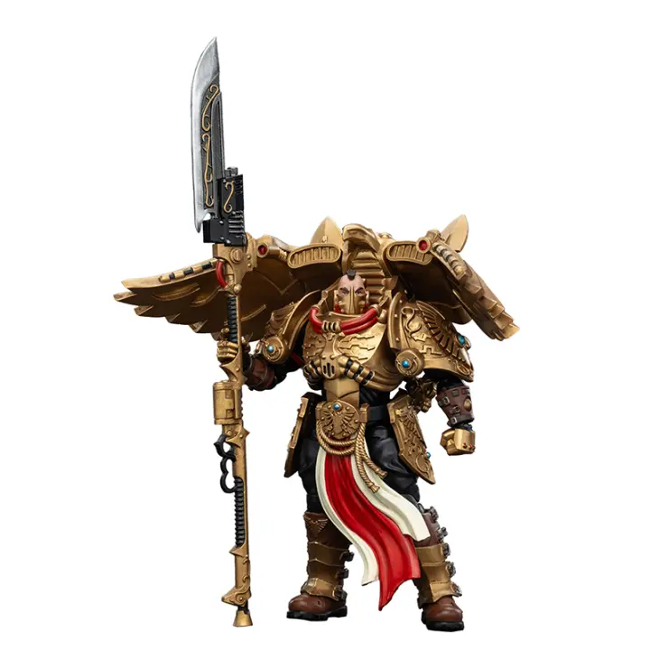 JOYTOY 1/18 figura de acción The Horus Heresy Legio Custodes Custodian Venatari Squad Venatari con Venatari Lance - 1