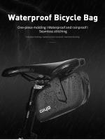 Giyo-bolsa trasera para asiento trasero de bicicleta, bolsa impermeable para tija de sillín, Pannie, accesorios portátiles para bicicleta - details 0