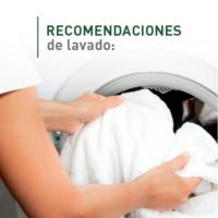 la funda exterior permite un lavador a 40ºC,