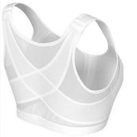 Sujetador corrector de postura para mujer con cierre frontal, realce cruzado en la espalda, camiseta sin mangas Fiess a prueba de golpes - details 4