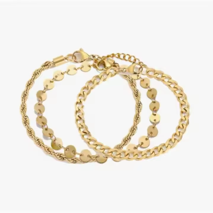 Pulsera de Esnabones de Flores de moda, Regalo de Navidad para el día de San Valentín - 1