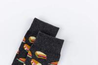 Calcetines casuales de moda de alta calidad para hombres, Dibujos animados, Serie de carritos de comida, divertidos - details 6