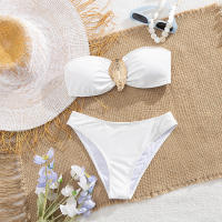 Bandeau de Concha Marina Bikini Traje de Baño Sexy para Mujeres Estilo Biquini Brasileño - details 5